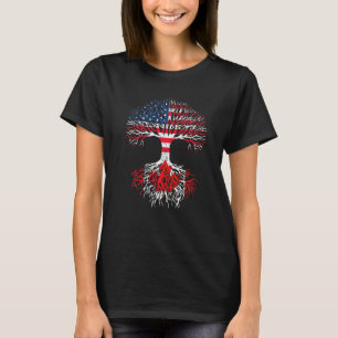 Camiseta Canadense Roots American Cultivam canadenses Homen