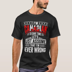 Camiseta Canadense Roots Outfit Funny Canada Heritage Para