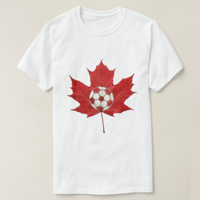 Camiseta Canadian Football/Soccer Spirit (Frente do Design)