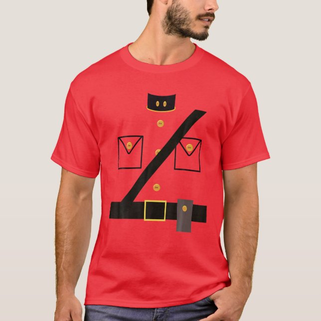 Camiseta Canadian Mountie Costume - RCMP - Halloween Costum (Frente)