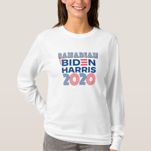 Camiseta CANADIAN para Biden Harris 2020