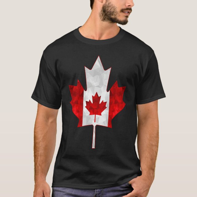 Camiseta canadian roots canada america roots women men (Frente)