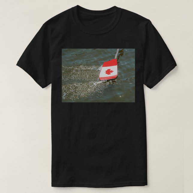 Camiseta Canadian rowing oar (Frente do Design)