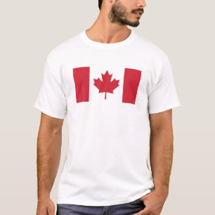 Camiseta Canadiana Flag Women Men Kids Red Maple Leaf Canad
