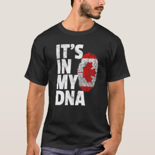 Camiseta Canadiano Canadá - Bandeira que está no meu Natal
