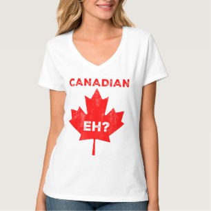 Camiseta Canadiano Eh? Folha de Maple