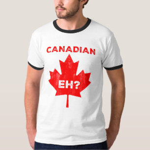 Camiseta Canadiano Eh? Folha de Maple