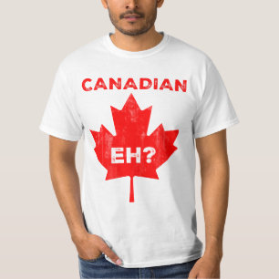Camiseta Canadiano Eh? Folha de Maple