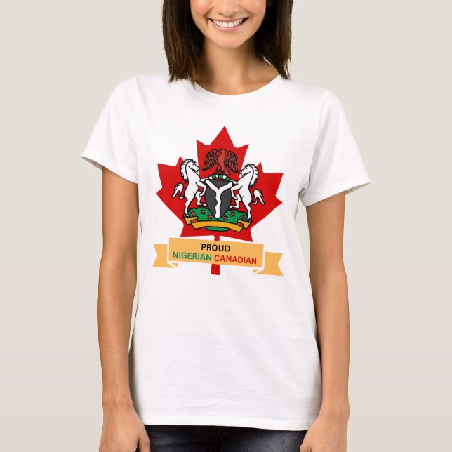 CAMISETA CANADIANO NIGERIANO (Frente)