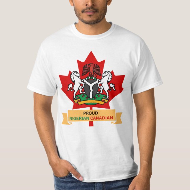 CAMISETA CANADIANO NIGERIANO (Frente)