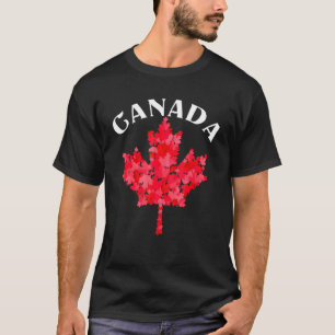 Camiseta Canadiano Orgulho Day Maple Leaf Canada