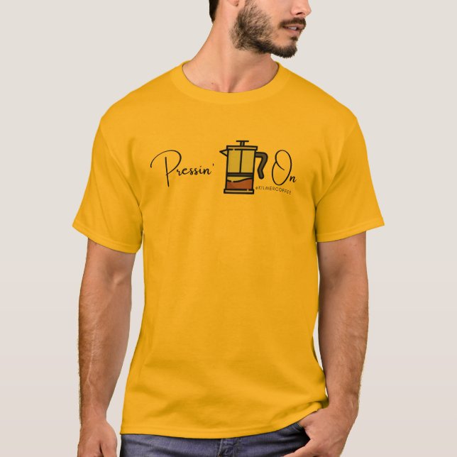 Camiseta Canais De Café (Frente)