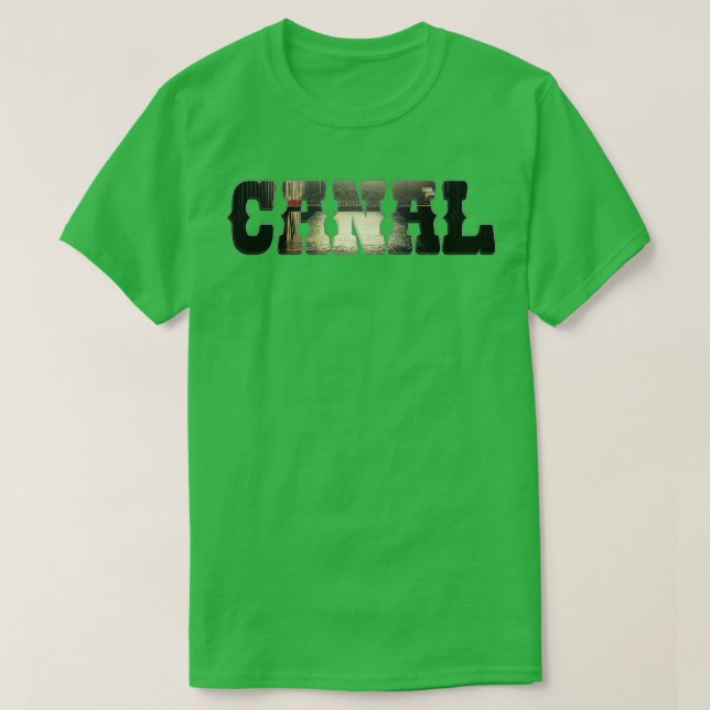 Camiseta Canal (Frente do Design)