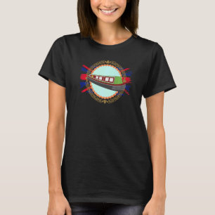 Camiseta Canal Boat Idea & Narrowboat para proprietários de