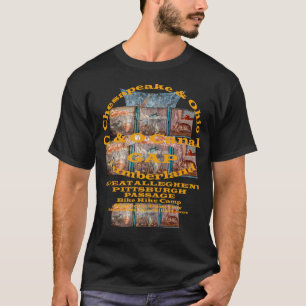 Camiseta Canal C e O Towpath Grande Passagem Allegheny