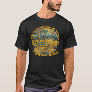 Camiseta Canal C e O Trilha da Grande Passagem Allegheny