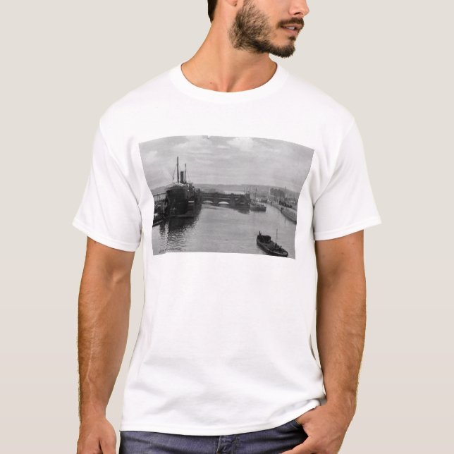 Camiseta Canal de navio de Manchester, c.1910 (Frente)