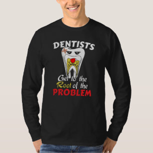 Camiseta Canal de Raiz Dentista - Canhão de Cavidade Dente