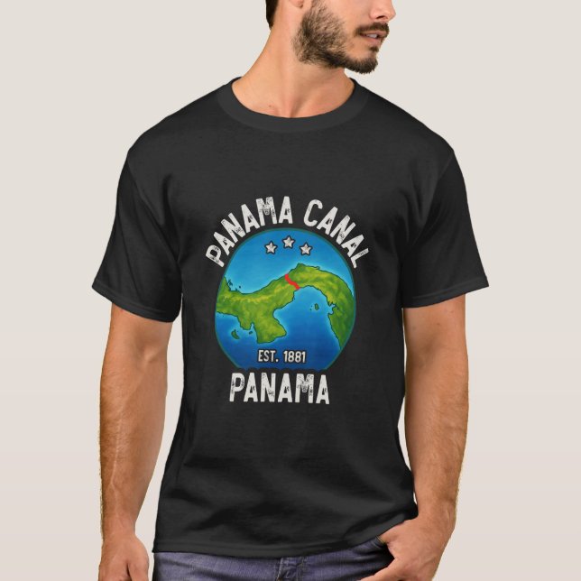 Camiseta Canal do Panamá Est.1881  (Frente)