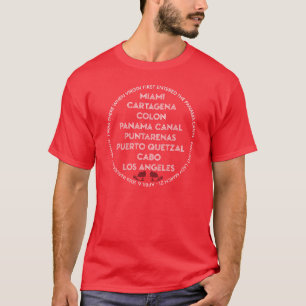 Camiseta Canal do Panamá Primeira Vez
