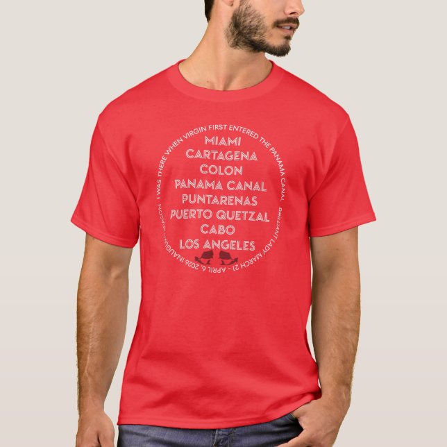 Camiseta Canal do Panamá Primeira Vez (Frente)
