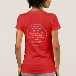 Camiseta Canal do Panamá Primeira Vez de Volta