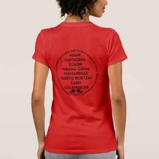 Camiseta Canal do Panamá Primeira Vez de Volta ao Preto
