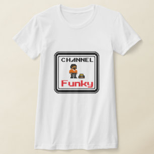 Camiseta Canal Funky - Pixel Art