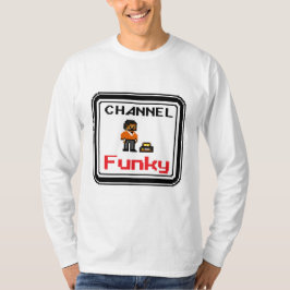 Camiseta Canal Funky Pixel Art