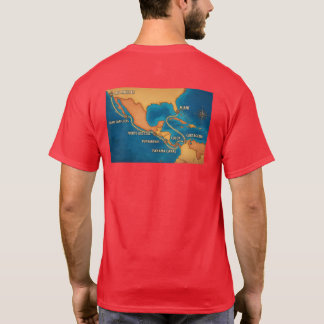 Camiseta Canal Route Map