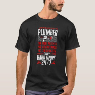 Camiseta Canalizador de Canalização Sem Pais Ricos Sem Assi