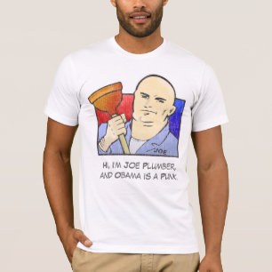 Camiseta Canalizador de Joe - John McCain para o presidente