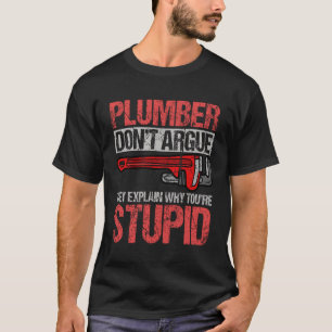 Camiseta Canalizadores Não Argumentam Sarc
