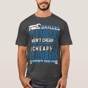 Camiseta Canalizadores Qualificados Não Arrancam Engraçad