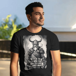 Camiseta Canalizar o espírito viking indomável
