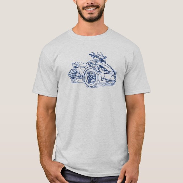 Camiseta CanAm Spyder RS 2010 (Frente)