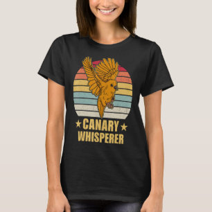 Camiseta Canaries Ornithólogo Canaries Songbird Biologista