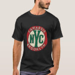 Camiseta Canarsie Brooklyn Vintage Road Sinal de Distância<br><div class="desc">Vintage afligiu Canarsie Brooklyn,  sinal design para um retrô na sua decoração. Adicione um toque de charme da velha escola a qualquer sala com este impressão único.</div>