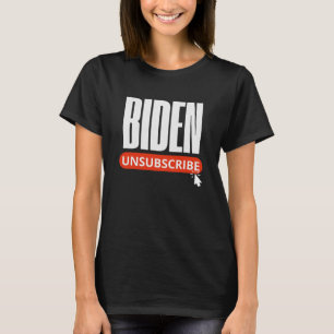 Camiseta Cancelar Assinatura do Dia de Inauguração do Biden
