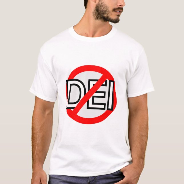 Camiseta Cancelar DEI (Frente)