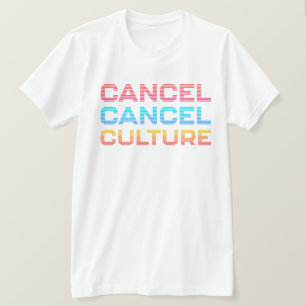 Camiseta Cancelar o parecer Cancelar a Cultura de Citação