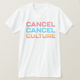 Camiseta Cancelar o parecer Cancelar a Cultura de Citação d