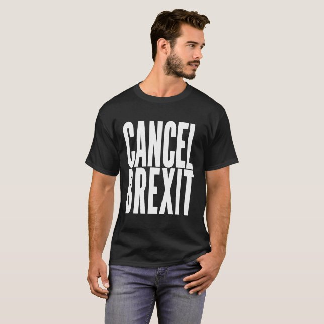 Camiseta Cancele Brexit (Frente Completa)