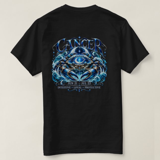Camiseta Câncer (Verso do Design)