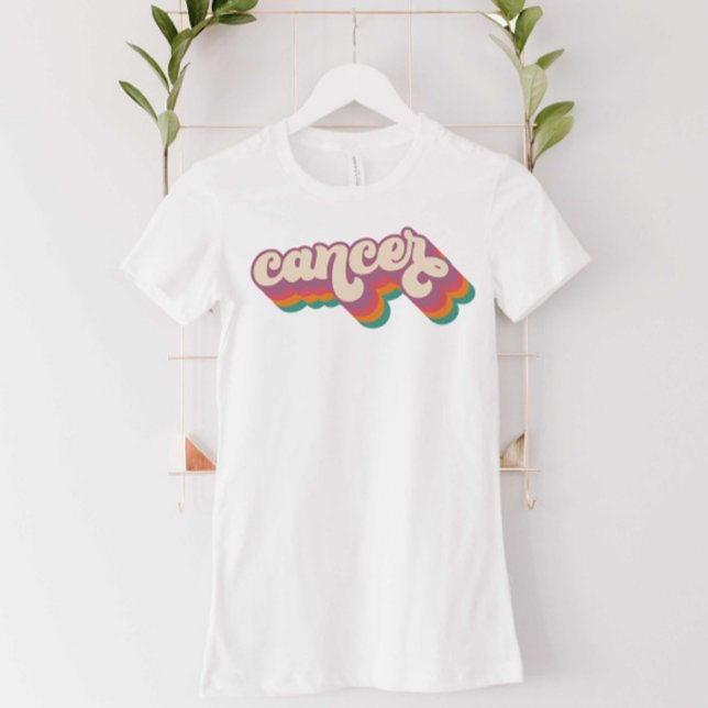 Camiseta Cancer Astrologia Aniversário Presente Sinal Zodia (Criador carregado)