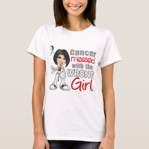 Camiseta Cancer Carcinoid sujado com Girl.png errado