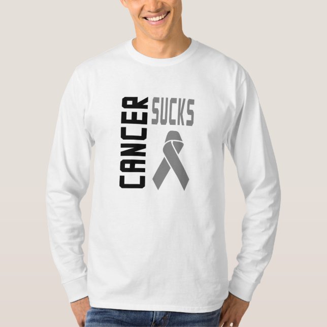 Camiseta Cancer Cheira Unisex Leve Longa (Frente)