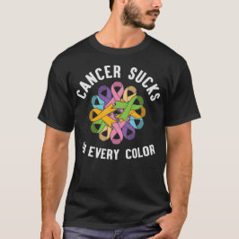 Camiseta Cancer Chupa Em Cada Cor