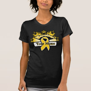 Camiseta Cancer conhecido feito sob encomenda da infância