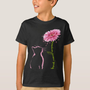 Camiseta Cancer Consciência Rosa Fita Daisagem de Frota Amo